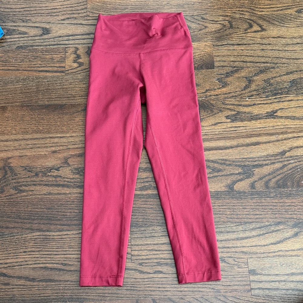 Fleo El Toro Bounce Leggings hemmed to 21"